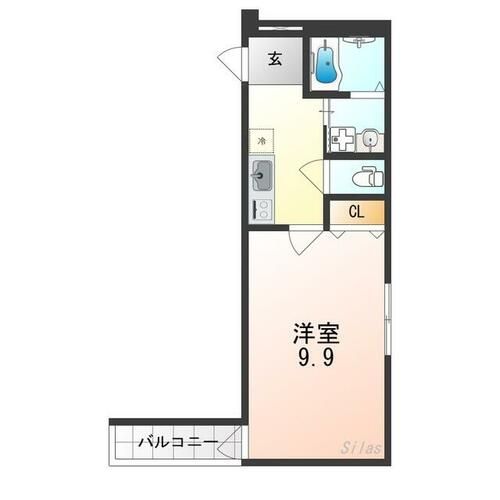 フジパレス堺鳳駅北Ⅰ番館の間取り