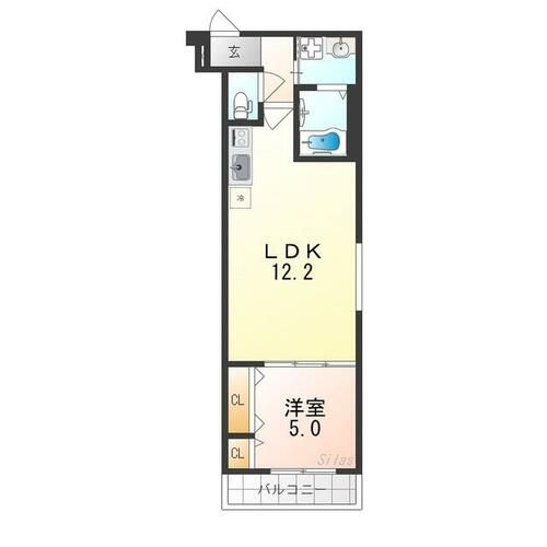 フジパレス堺鳳駅北Ⅰ番館の間取り