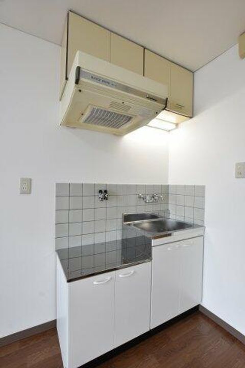 大阪府大阪狭山市池尻中1丁目(マンション)の賃貸物件のキッチン