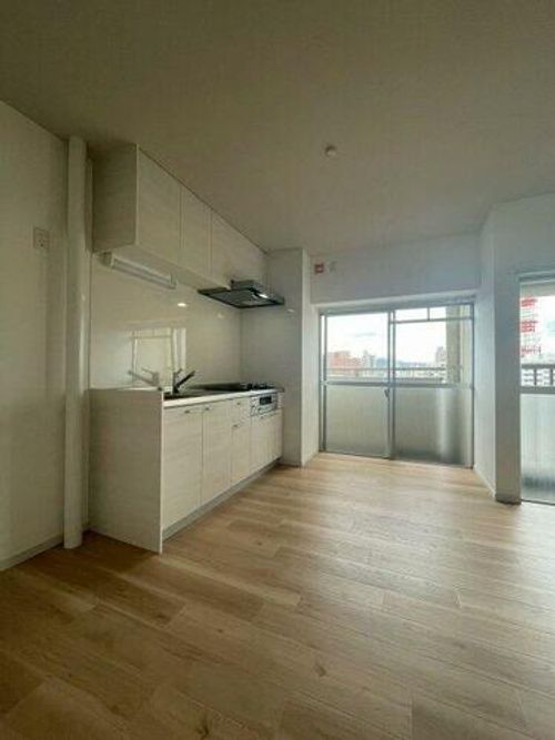 福岡県久留米市本町(マンション)の賃貸物件のキッチン