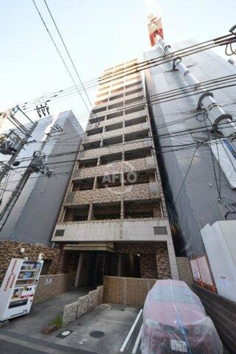 アスヴェルタワー大阪城WESTの外観