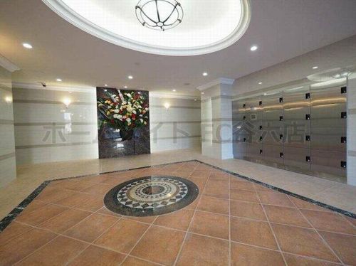 Luxe森之宮の玄関