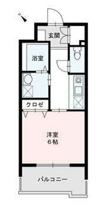 ジャスティス駅東1002の間取り