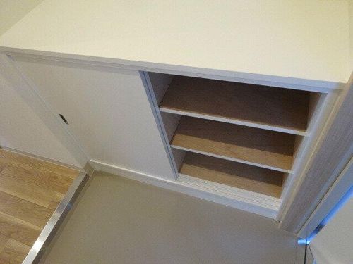 アムシュロス神戸北101の玄関