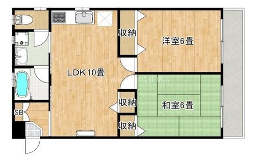 コーポ幸305の間取り