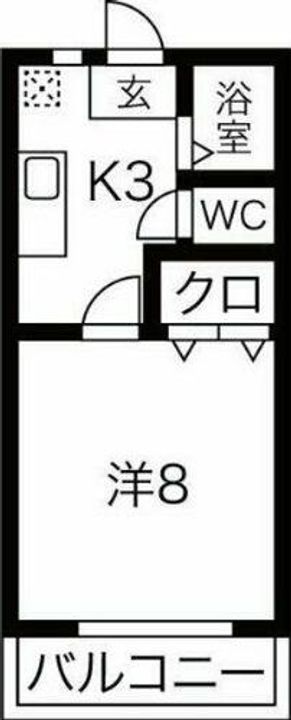 リブラン・ドゥ205の間取り