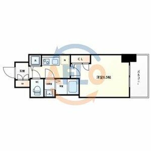 S-RESIDENCE都島Elegantの間取り