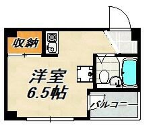 ドミール大田の間取り