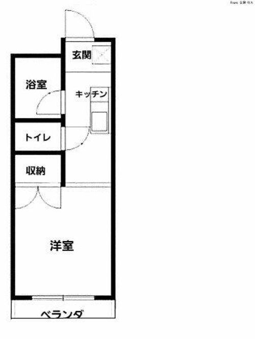 メゾン神領Ⅱ305の間取り