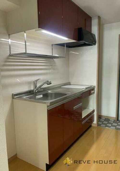 福岡県福岡市博多区中洲5丁目(マンション)の賃貸物件のキッチン