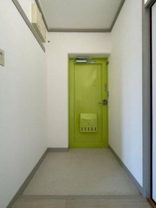 公社賃貸SMALIO 熊取B6-204の玄関