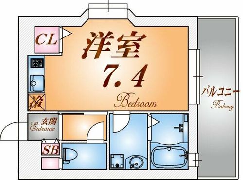 COZY8の間取り