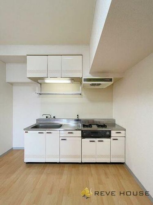 福岡県福岡市博多区上川端町(マンション)の賃貸物件のキッチン