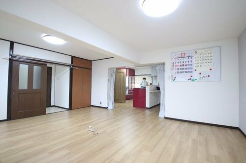 泉北原山台第一次団地1号棟の居間