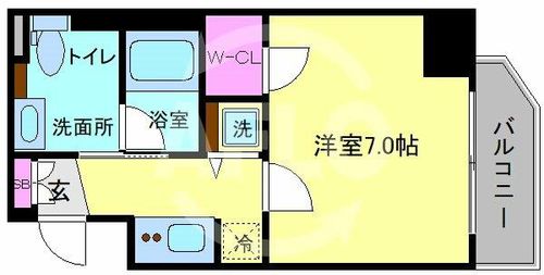 ファーストステージ京町堀レジデンスの間取り