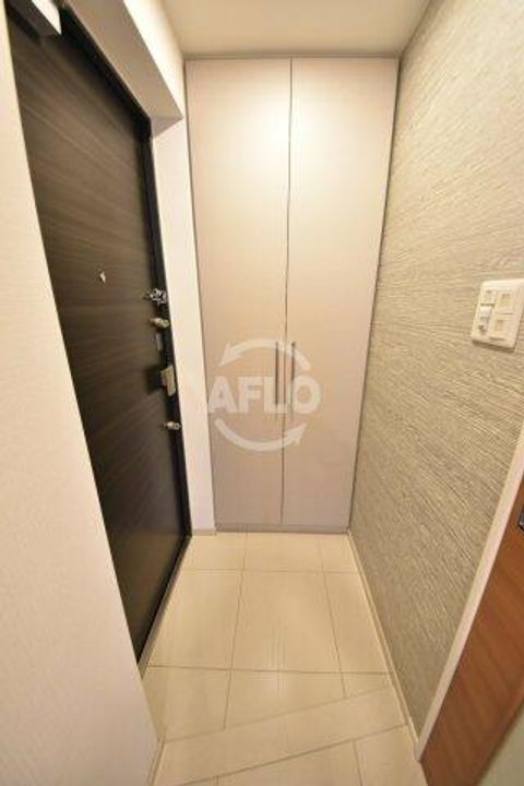 ファーストステージ京町堀レジデンスの玄関