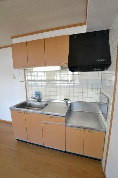 大阪府羽曳野市樫山(マンション)の賃貸物件のキッチン
