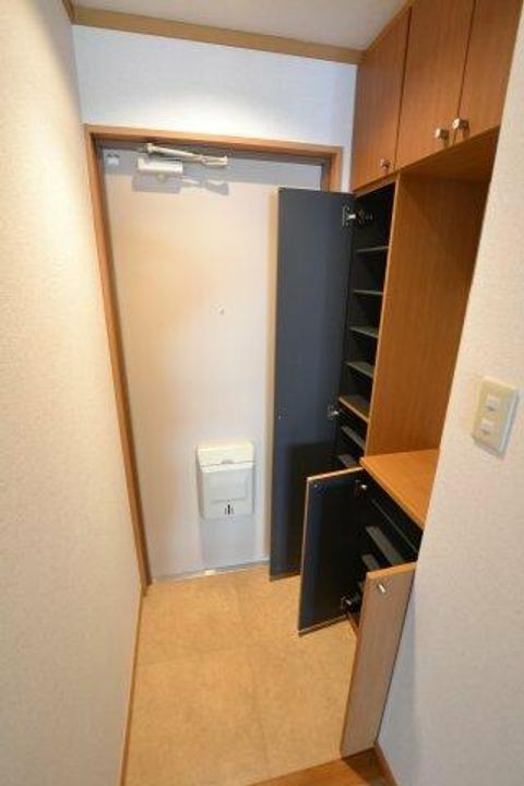 大阪府羽曳野市樫山(マンション)の賃貸物件の玄関