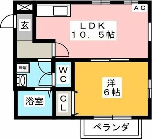 トーマスⅢ205の間取り