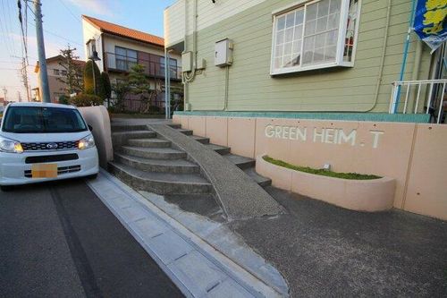 グリーンハイムT108の玄関