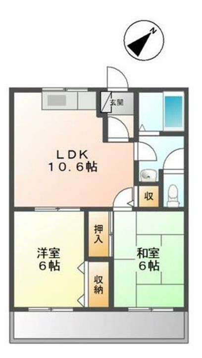 ユーハイム広徳の間取り