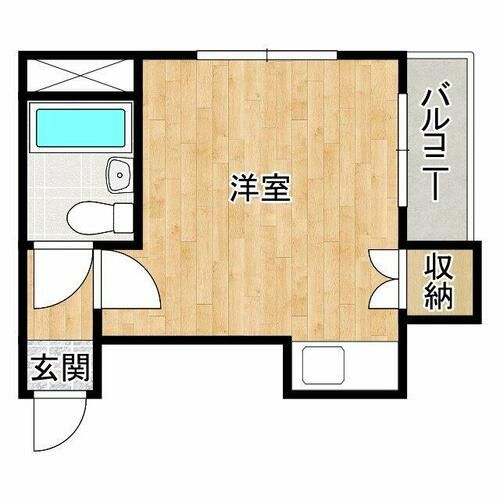 シャンクレール塚本の間取り