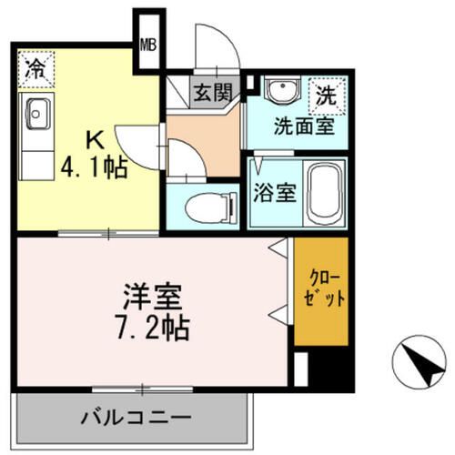 ボンボニエールの間取り