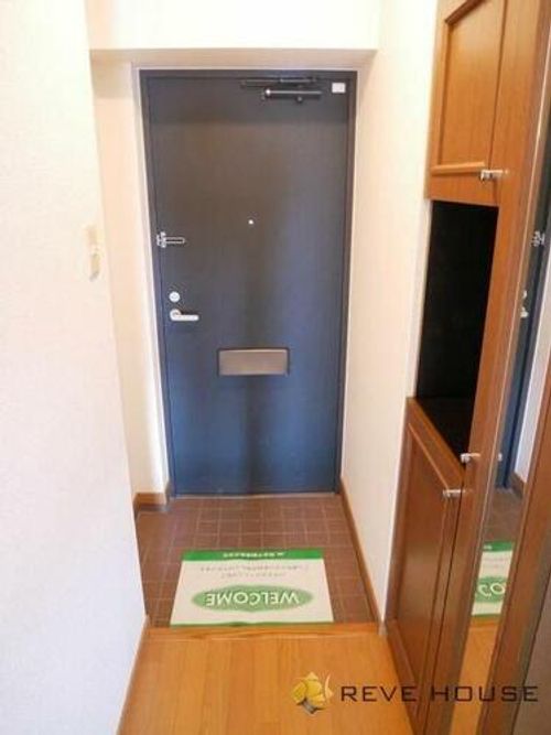 福岡県福岡市中央区小笹1丁目(マンション)の賃貸物件の玄関