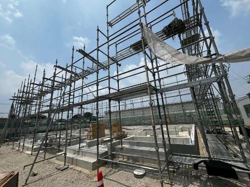 岩倉市東町藤塚Ⅱ期 新築アパートの外観