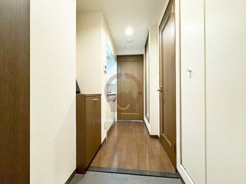 プレサンス西心斎橋の玄関