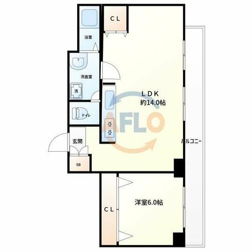 ウイングコート桜通りの間取り