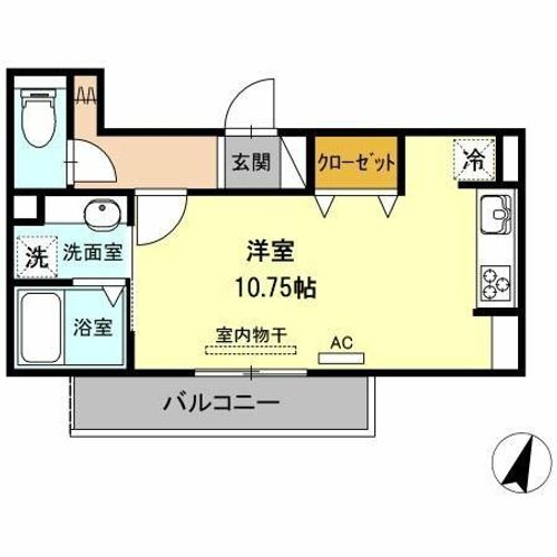 メルベーユの間取り