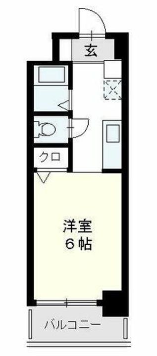 岩保ビル駅南の間取り
