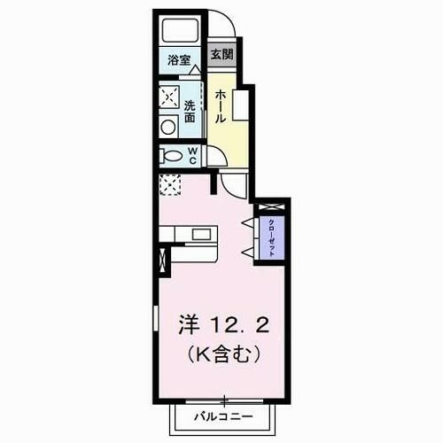 ベルムーンBの間取り
