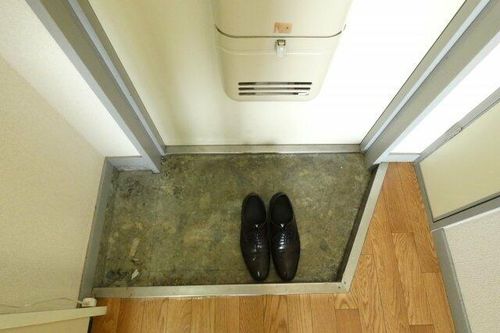 グランメール苅田の玄関