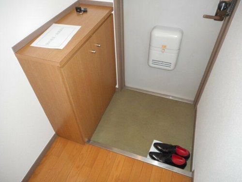 エクセル天王寺の玄関