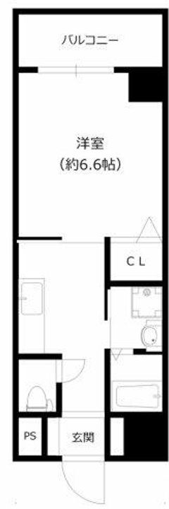 ロジュマン農人橋の間取り