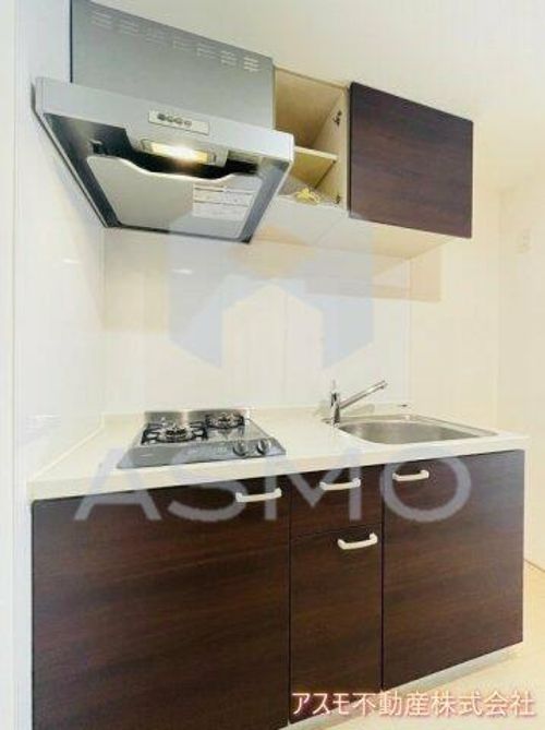 大阪府大阪市中央区徳井町2丁目(マンション)の賃貸物件のキッチン