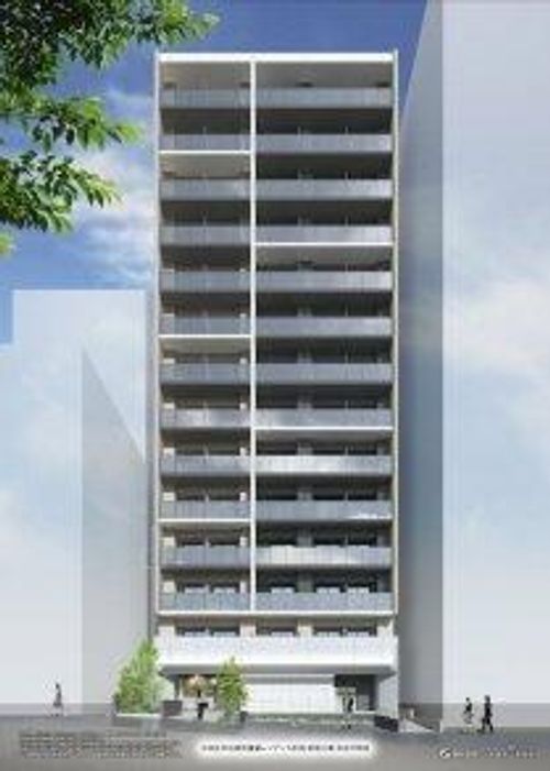 大阪府大阪市中央区内淡路町2丁目(マンション)の賃貸物件の玄関