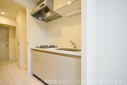 大阪府大阪市中央区内淡路町2丁目(マンション)の賃貸物件のキッチン