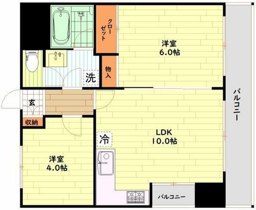 エクセルウィーン塚本の間取り