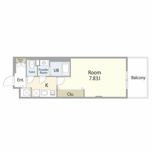 Luxe東灘の間取り