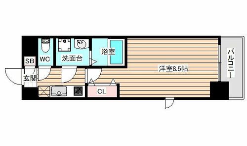 S-FORT福島Libreの間取り