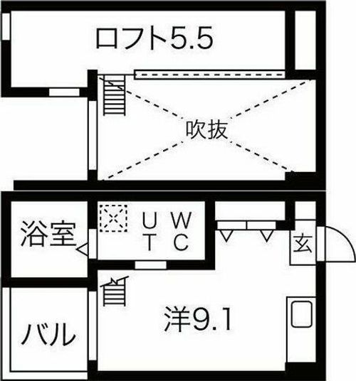 ベーネ本陣の間取り