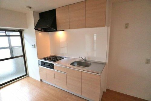 プラム離宮302のキッチン