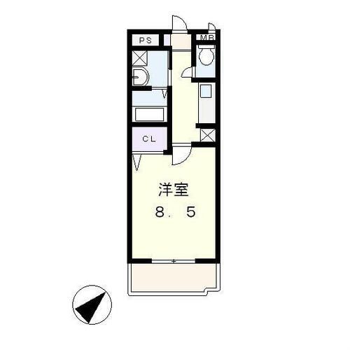 Promenade Fujiの間取り