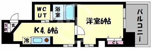 東小橋Ⅱ番館の間取り