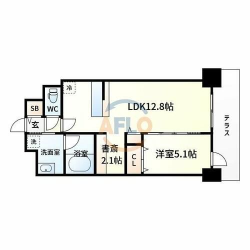 グレイスノーブル新大阪の間取り