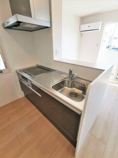 大阪府羽曳野市南恵我之荘6丁目(アパート)の賃貸物件のキッチン