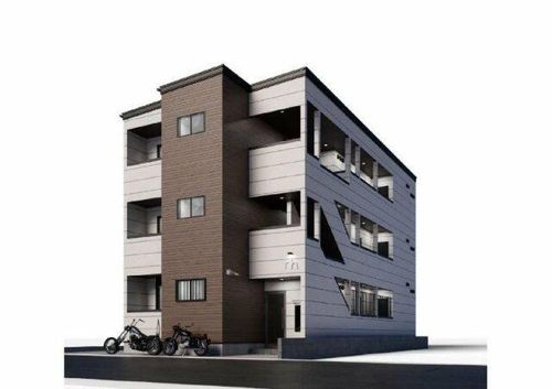 新築 (仮称)robot home 唐の原の外観